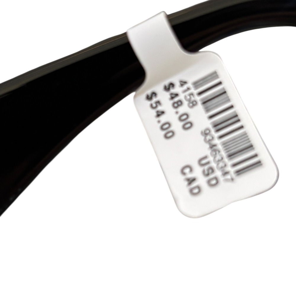 NWT Anthropologie Black Cat Eye Sunglasses Eyewear Y2K Retro Glam - Picture 5 of 5